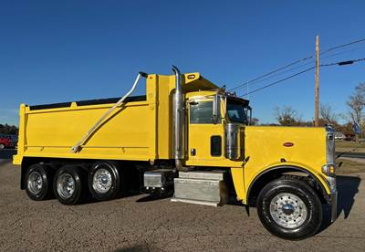 Peterbilt 389 Tri Axle Dump Truck - Cummins 500HP, 18 Speed Manual, 17.5' Dump