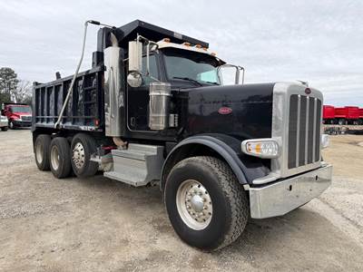 Peterbilt 389 Tri Axle Dump Truck - Paccar 510HP, 6 Speed Allison Rds Automatic, 16' Dump