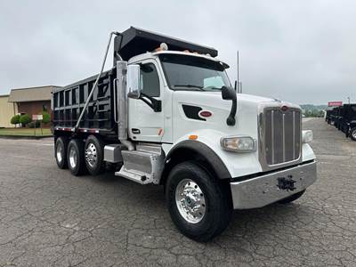 Peterbilt 567 Tri Axle Dump Truck - Paccar 430HP, 6 Speed Allison Rds Automatic
