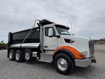 Peterbilt 567 Tri Axle Dump Truck - Paccar 510HP, 6 Speed Allison Rds Automatic, 16' Dump