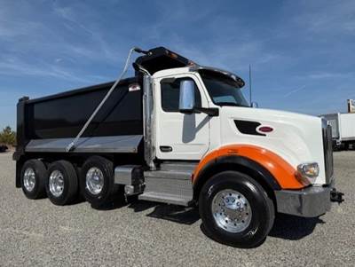 Peterbilt 567 Tri Axle Dump Truck - Paccar 510HP, 6 Speed Allison Rds Automatic, 16' Dump