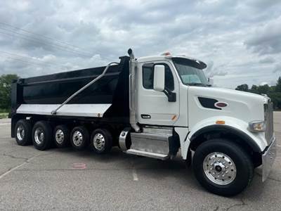 Peterbilt 567 Five Axle Dump Truck - Paccar 510HP, 13 Speed Ultrashift Amt, 20' Dump