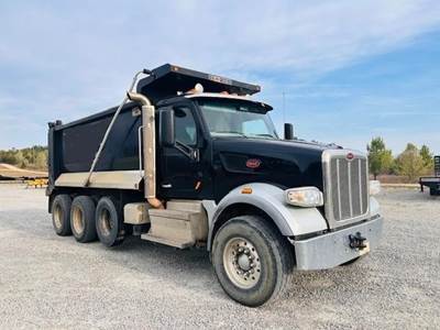 Peterbilt 567 Tri Axle Dump Truck - Cummins 485HP, 6 Speed Allison Rds Automatic, 16' Dump