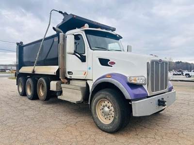 Peterbilt 567 Tri Axle Dump Truck - Cummins 500HP, 6 Speed Allison Rds Automatic, 16' Dump