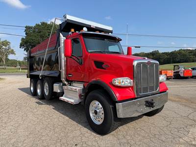 Peterbilt 567 Tri Axle Dump Truck - Paccar 455HP, 10 Speed Ultrashift Plus Amt, 16' Dump