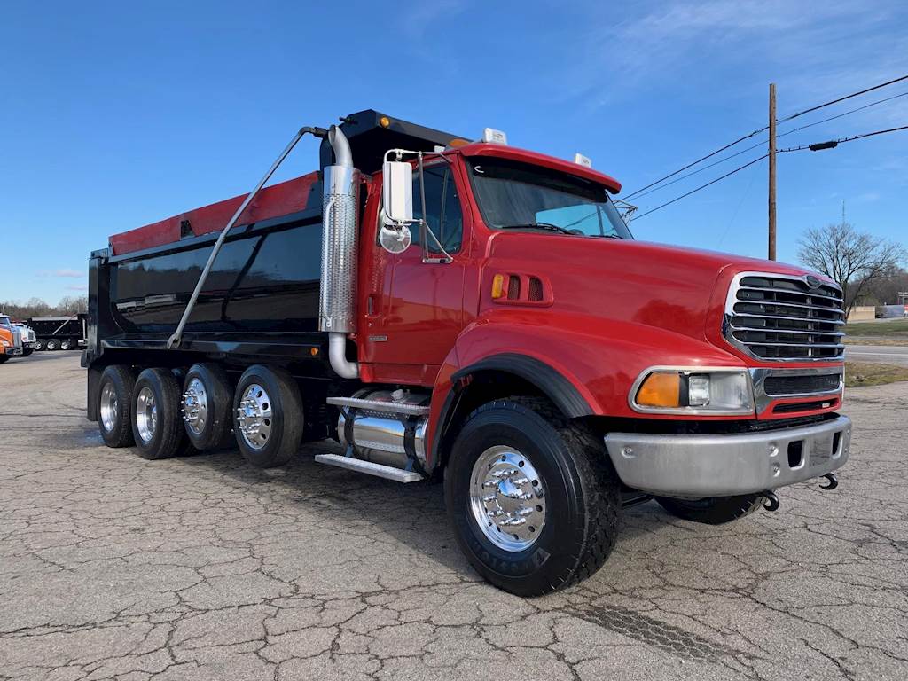 2006 Sterling LT9522 Quad Axle Dump Truck Mercedes MBE4000, 450HP