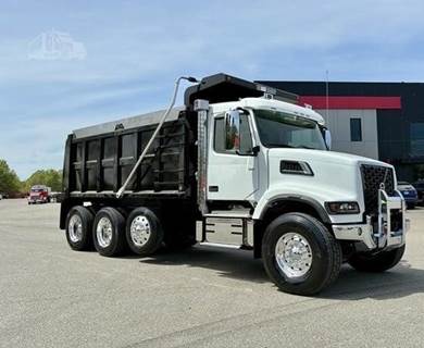 Volvo VHD64F300 Tri Axle Dump Truck - D13 435HP, 13 Speed I Shift With Crawler Gears Amt, 16' Dump