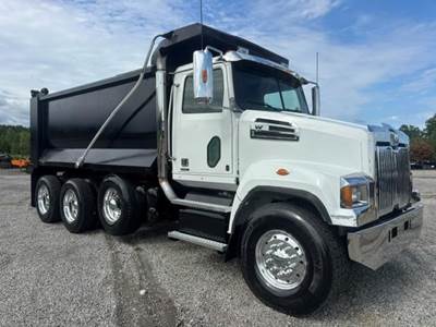 Western Star 4700 Tri Axle Dump Truck - Detroit 470HP, 6 Speed Allison Rds Automatic, 16' Dump