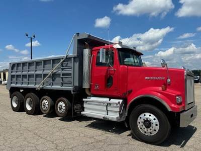 Western Star 4900FA Quad Axle Dump Truck - Detroit 470HP, 6 Speed Allison Rds Automatic