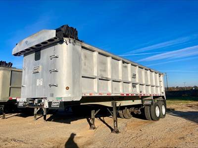 East 30 ft End Dump Trailer - Tandem Axle, Aluminum, Spring