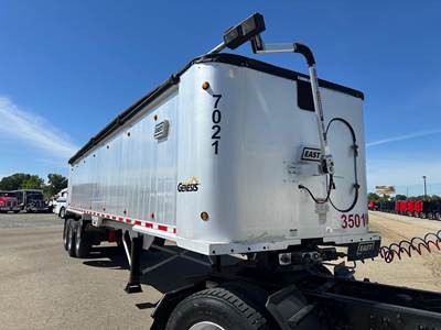 East Genesis 35 ft End Dump Trailer - Tri Axle, Aluminum, Air Ride