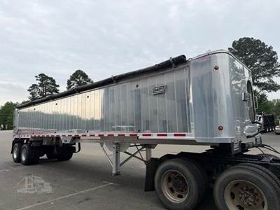 East Genesis 39 ft End Dump Trailer - Tandem Axle, Aluminum, Air Ride