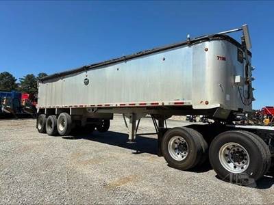 MAC 35 ft End Dump Trailer - Tri Axle, Aluminum, Air Ride