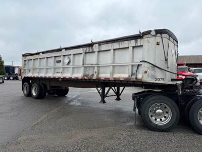 Trail King 35 ft End Dump Trailer - Tandem Axle, Aluminum, Air Ride