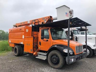 Freightliner M2 106 Single Axle Forestry Bucket Truck - Cummins, 240HP, 6 Speed Manual