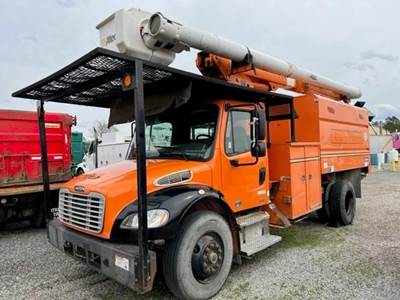 Freightliner M2 106 Single Axle Forestry Bucket Truck - Cummins, 240HP, 6 Speed Manual