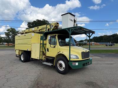 Freightliner M2 106 Single Axle Forestry Bucket Truck - Cummins, 250HP, 6 Speed Allison Rds Automatic