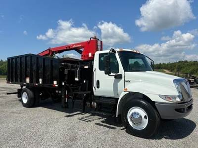 International MV Grapple Truck - Cummins, 280HP, 6 Speed Allison Rds Automatic