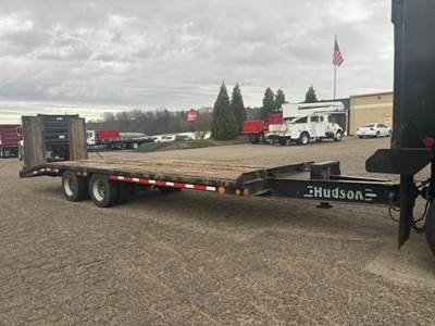 Hudson 20x96 Tandem Axle Steel Tag Trailer