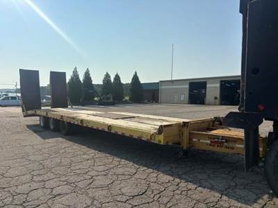Rolls Rite 34x102 Tri Axle Steel Tag Trailer - Spring, Fixed Axle
