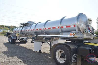 Polar 42FT CHEMICAL TANKER - 3,600 GAL Tandem Axle Stainless Steel Chemical / Acid Tank Trailer, Air Ride, Fixed Axle