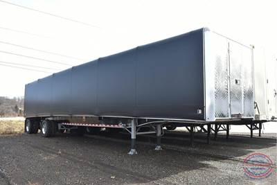 Dorsey 48x102 Tandem Axle Aluminum Curtain Side Trailer - Air Ride, Fixed Spread Axle