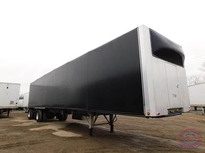 East 48x102 Tandem Axle Aluminum Curtain Side Trailer - Air Ride, Fixed Spread Axle