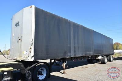 Manac 53x102 Single Axle Combination Curtain Side Trailer - Air Ride, Sliding Spread Axle