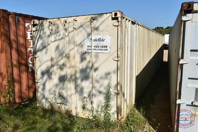 CIMC (2) 40FT STORAGE CONTAINERS Container Trailer