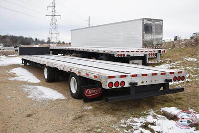 Dorsey AD53 53x102 Aluminum Drop Deck Trailer - Air Ride, Spread Axle