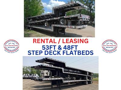 Dorsey STEP DECK FLATBED RENTAL /LEASE Drop Deck Trailer