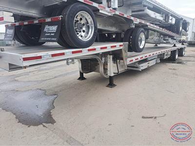 Extreme XS60 53x102 Aluminum Drop Deck Trailer - Air Ride, Fixed Spread Axle