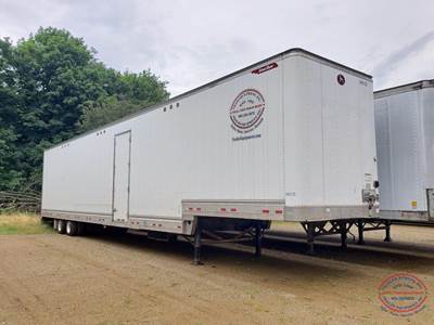 Great Dane (14) 53FT DROP FRAME VANS- W/ SIDE DOOR- DOCK LIFT Drop Frame Trailer