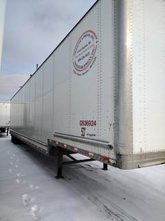 Hyundai (8) 53FT DROP FRAME VANS- AUTO SPEC Drop Frame Trailer