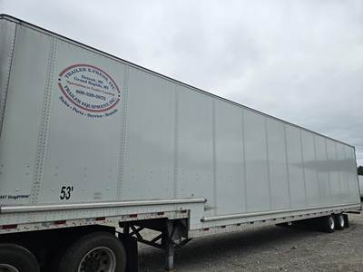 Hyundai (3) 53FT DFV - AUTO SPEC- 24K FLOOR Drop Frame Trailer