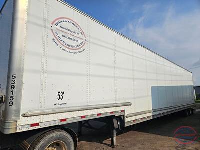 Hyundai (9) 53FT AUTO SPEC DFV- 48" POSTS- EXTRA SCUFF Drop Frame Trailer