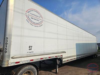 Hyundai (9) 53FT AUTO SPEC DFV- 48" POSTS- EXTRA SCUFF Drop Frame Trailer