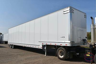 Hyundai (2) 53FT DROP FRAME VANS- AUTO SPEC - HD Drop Frame Trailer