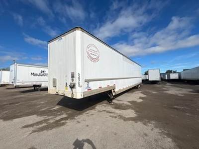 Stoughton (4) 53FT DFV TRAILER -ALUM ROOF- DOCK LIFT Drop Frame Trailer