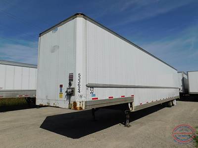 Stoughton 53x102 Tandem Axle Drop Frame Trailer - Air Ride, Fixed Axle