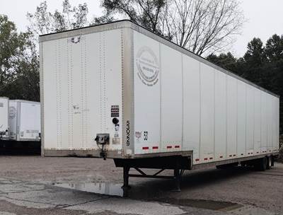 Wabash 53x102 Tandem Axle Combination Drop Frame Trailer - Air Ride, Fixed Axle