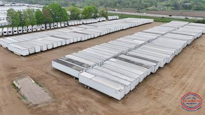 Hyundai (5) DRY VANS- COMPOSITE- PLASTIC- PLYWOOD LINED Dry Van Trailer