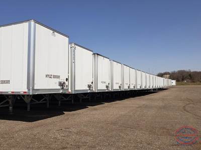 Hyundai (20) 53FT COMPOSITE DRY VANS- 20K FLOOR Dry Van Trailer