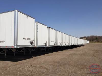 Hyundai (20) 53FT COMPOSITE DRY VANS- 20K FLOOR Dry Van Trailer