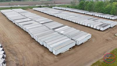 Hyundai (56) DRY VANS- COMPOSITE/ PLASTIC/ PLYWOOD LINED Dry Van Trailer