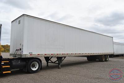 Hyundai 53 ft Dry Van Trailer - Swing Door, Air Ride, Sliding Axle