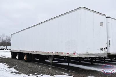 Hyundai 53 ft Dry Van Trailer - Roll up Door, Air Ride, Fixed Spread Axle