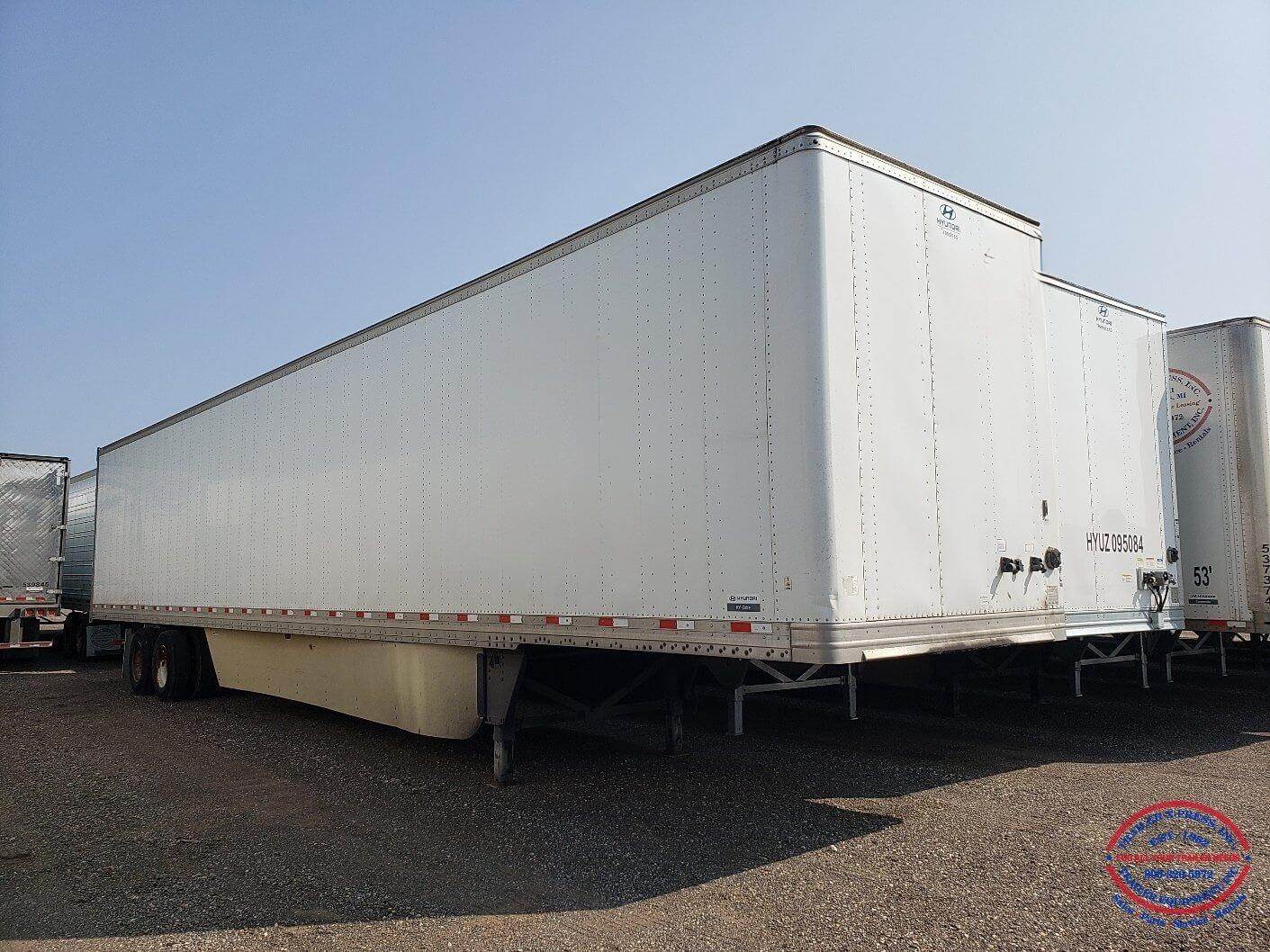 2017 Hyundai (7) 53FT DRY VANS -PLASTIC LINED- 12" LOG POSTS Dry Van ...