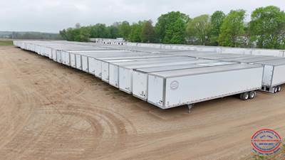 Hyundai (5) 53FT DRY VANS - ALUM ROOF- PLYWOOD LINED Dry Van Trailer