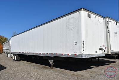 Hyundai HY-Cube 53 ft Dry Van Trailer - Swing Door, Air Ride, Sliding Axle